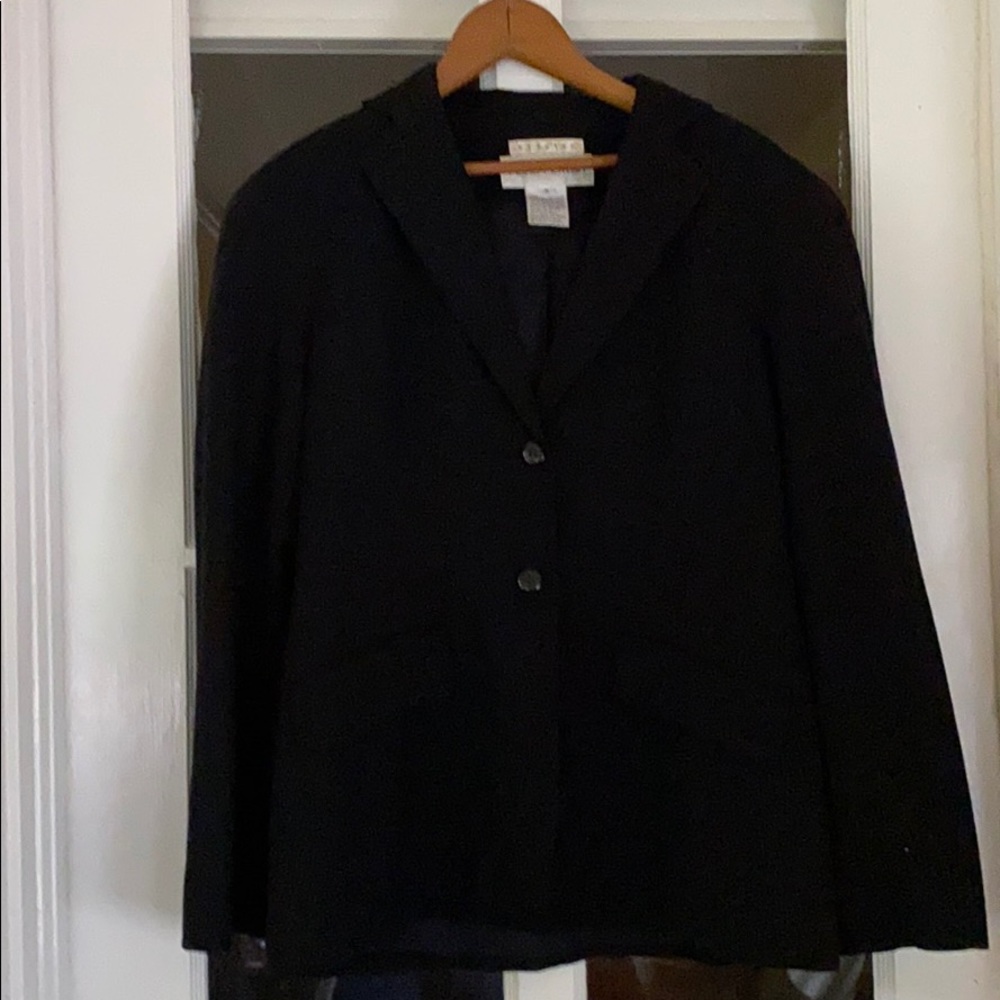 Blazer two button black sz8